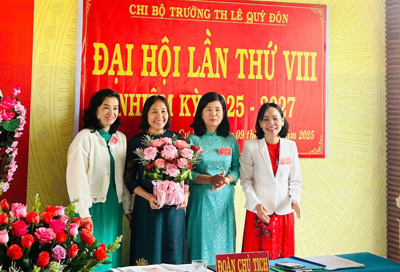 Đại hội chị bộ Trường Tiểu học Lê Quý Đôn, nhiệm kì 2025 – 2027